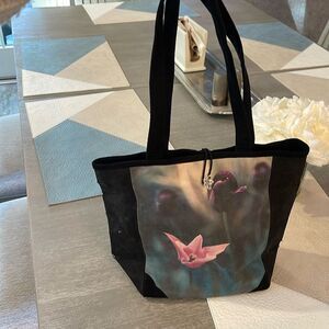 Polyanthus Vintage Small Tote/Bottle Bag